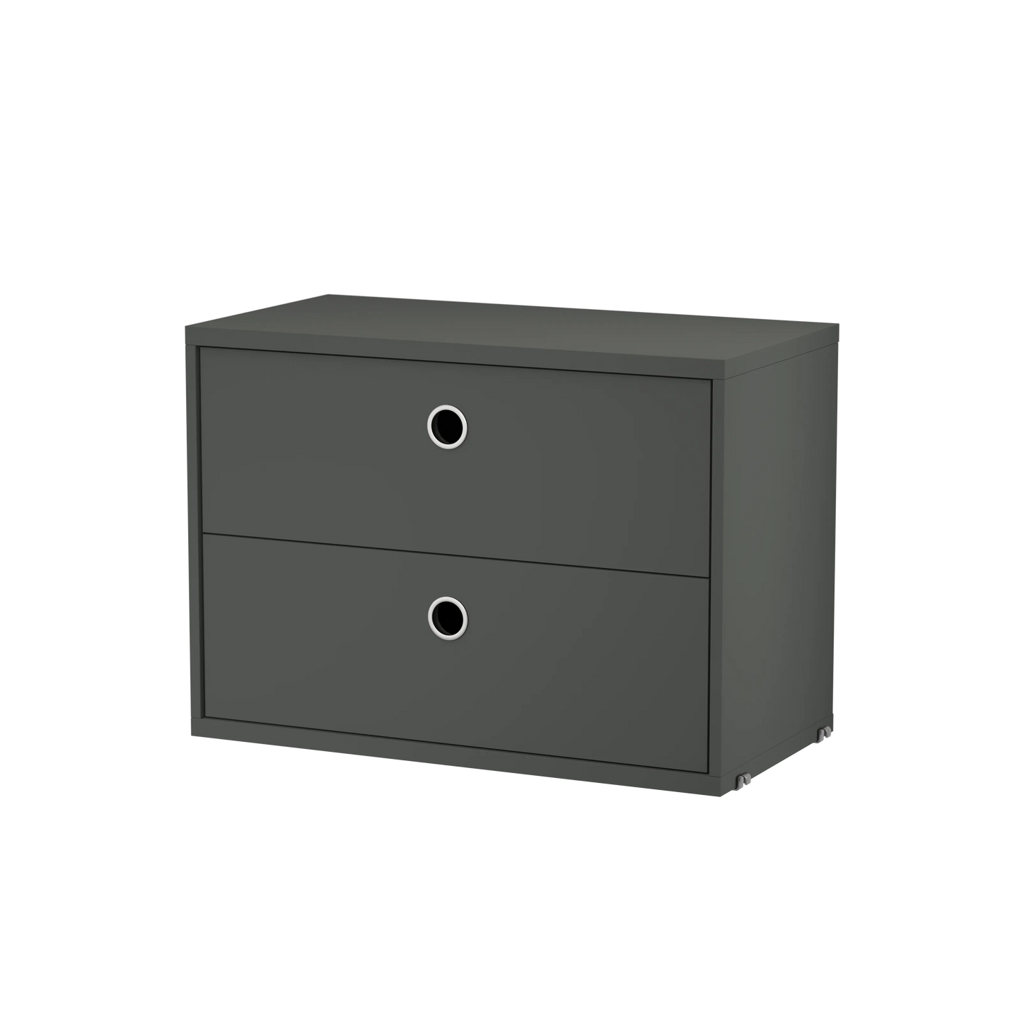 Chest of drawers - W58 x D30 x H42, Dark grey - image 3