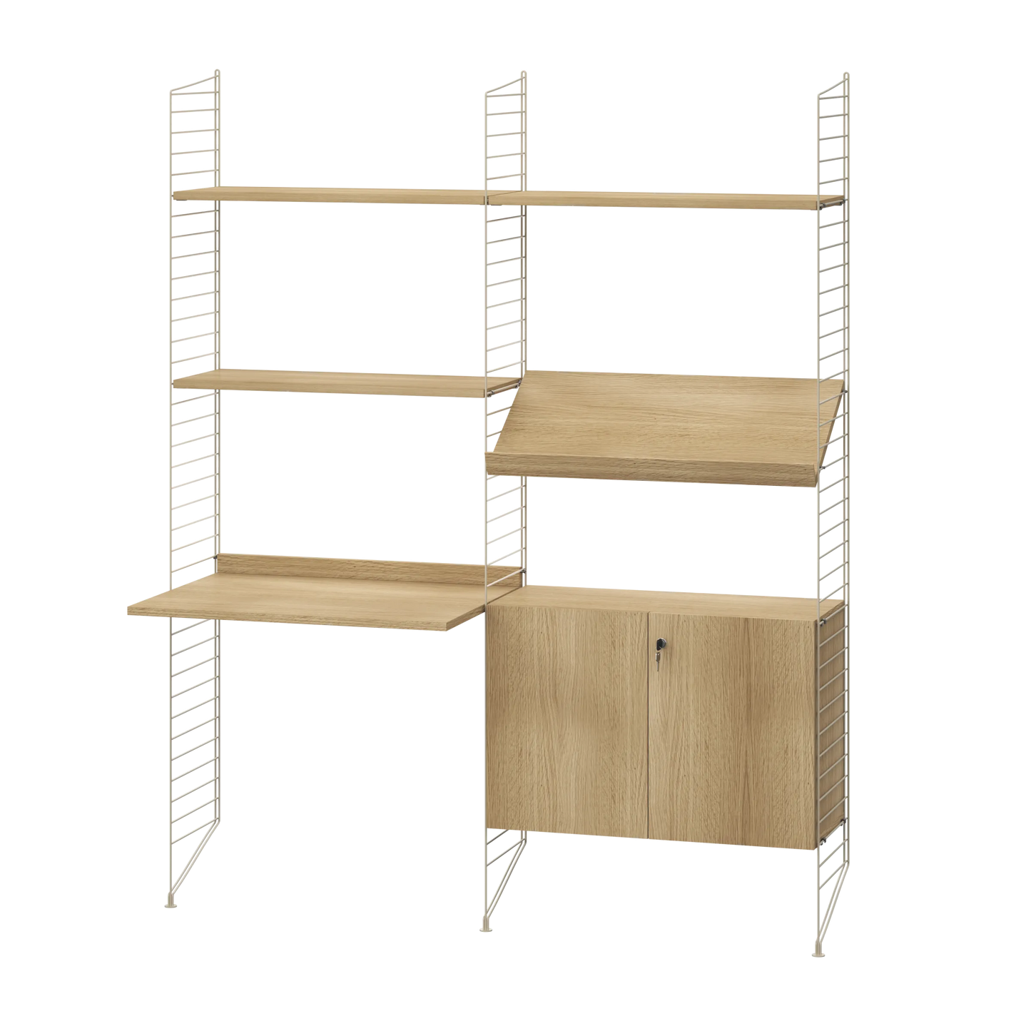 Workspace I Beige/Oak - image 2