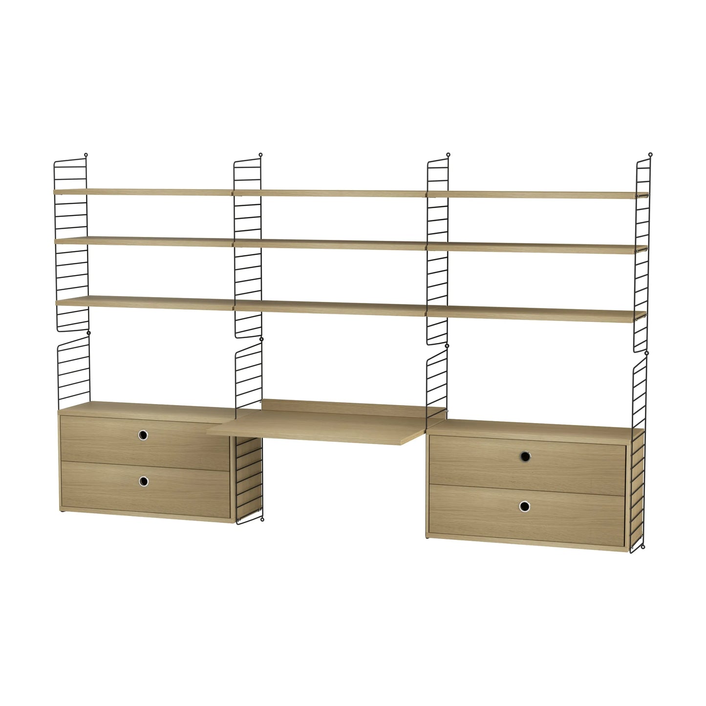Workspace F Black/Oak - image 4