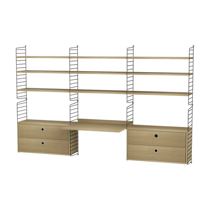 Workspace F Black/Oak - image 4