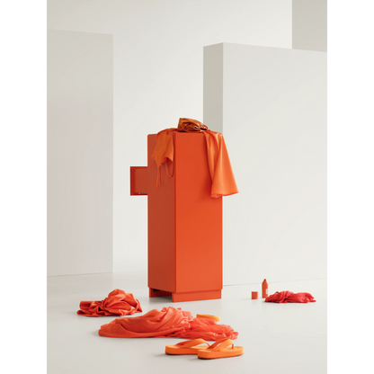 Relief Chest of drawers, tall Orange - image 3