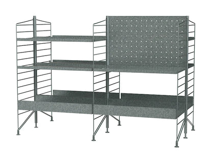 Outdoor L Galvanized/Galvanized