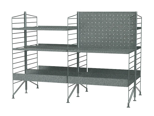 Outdoor L Galvanized/Galvanized