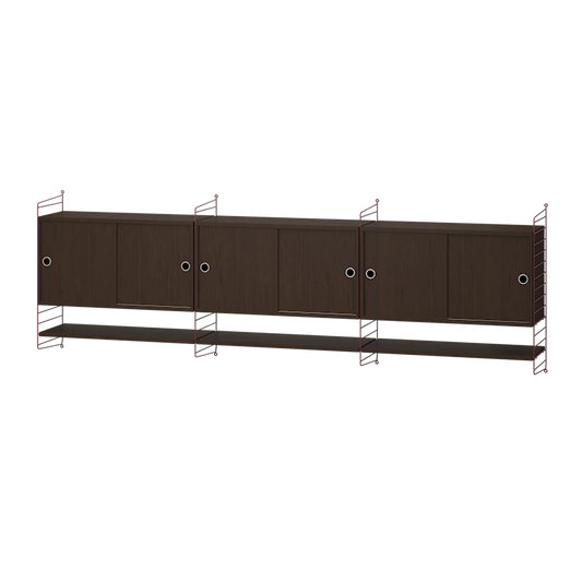 Living room E Dark red/Dark oak