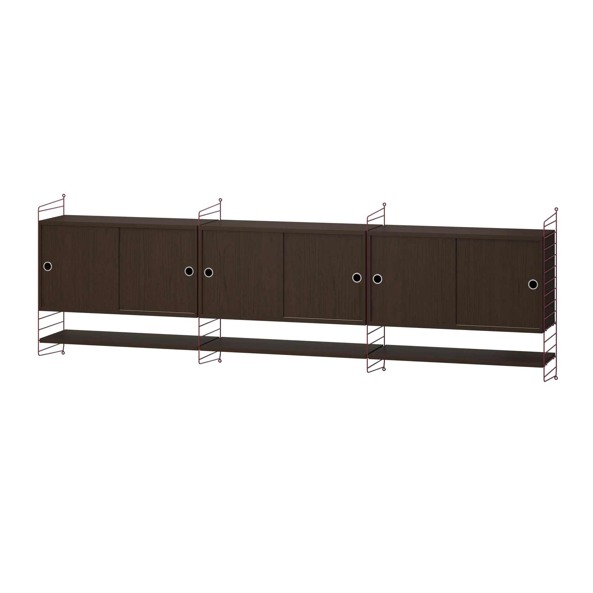 Living room E Dark red/Dark oak - image 2
