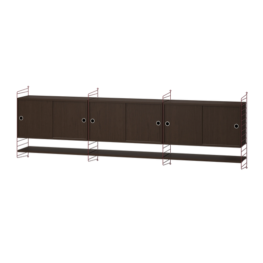 Living room E Dark red/Dark oak - image 2