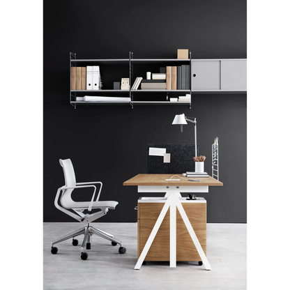 Work desks 140x78 White/Oak - image 2