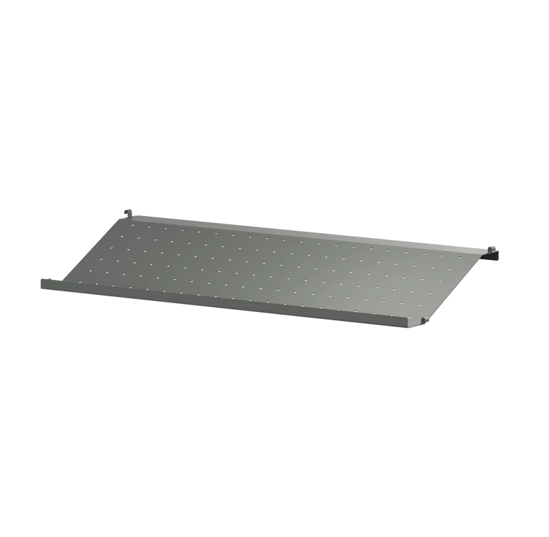Shoe shelf - W78 x D30 x H10, Dark grey