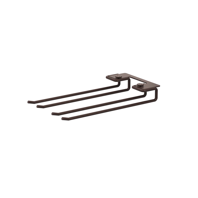 Hanger rack - W13.5 x D20, Dark brown, 2-pack