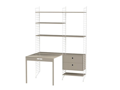 Workspace E White/Beige