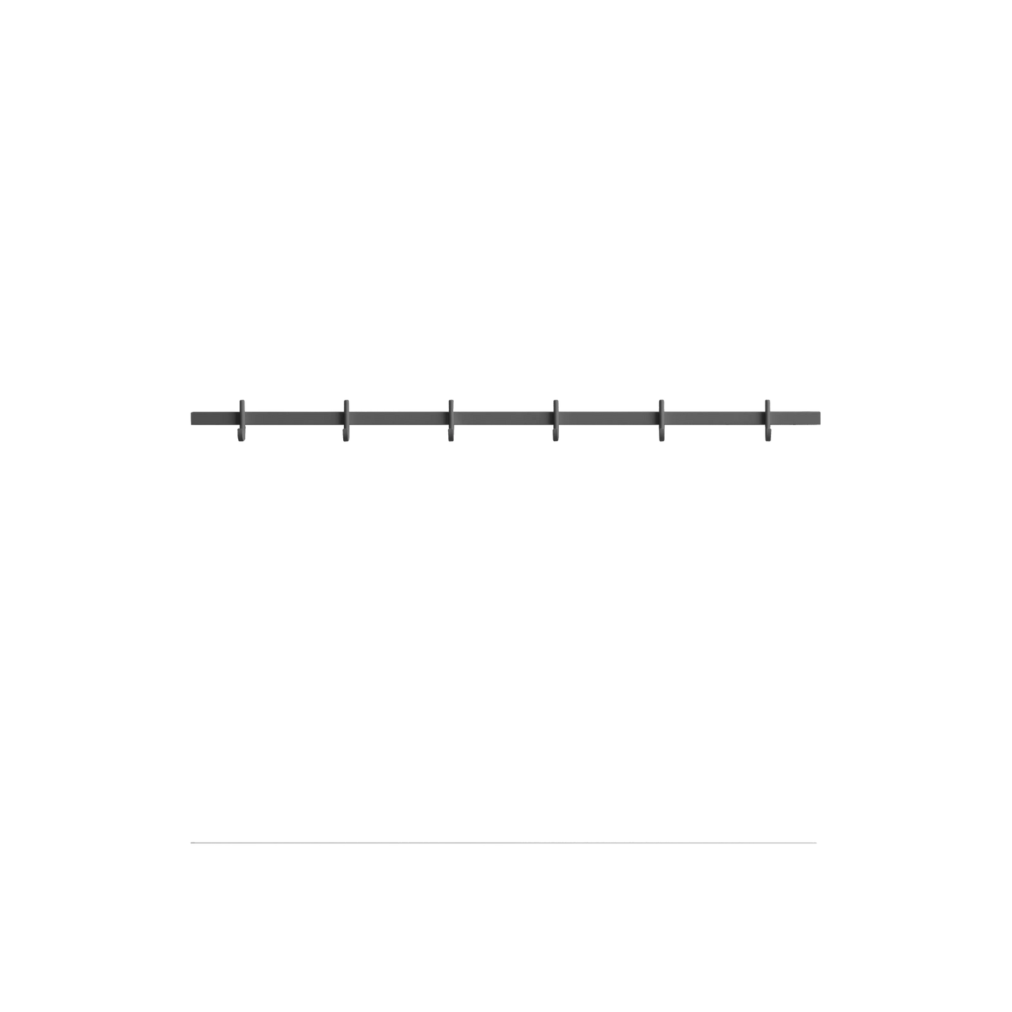 Relief Hook rail, Medium - W82, Grey - image 3