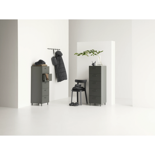 Relief Chest of drawers, tall Grey - image 2