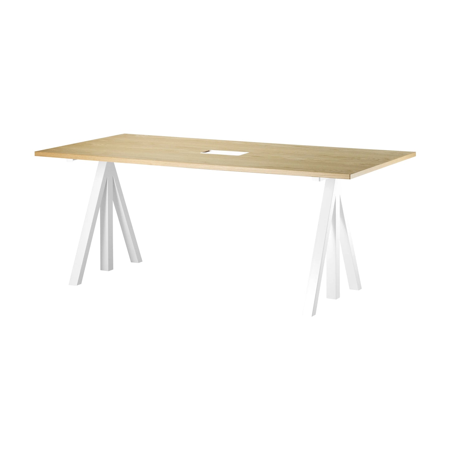 Work desks 180x90 White/Oak - image 4