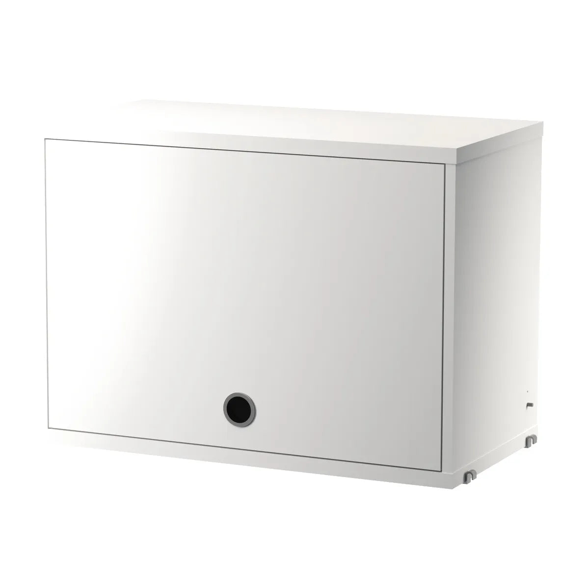 Cabinet with flip door - W58 x D30 x H42, White - image 4