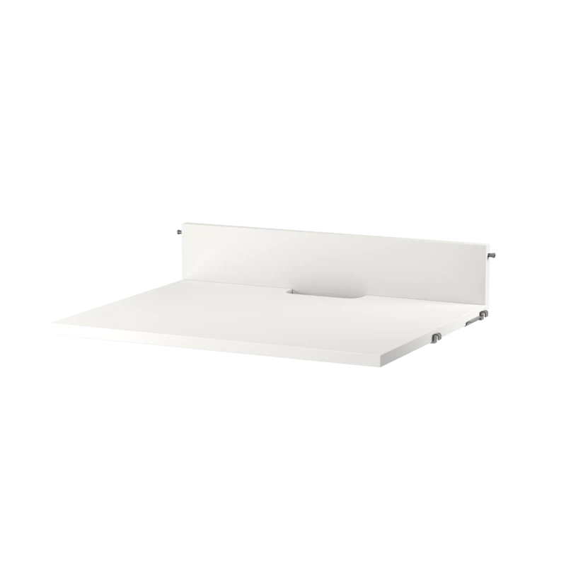 Media shelf - W58 x D47, White