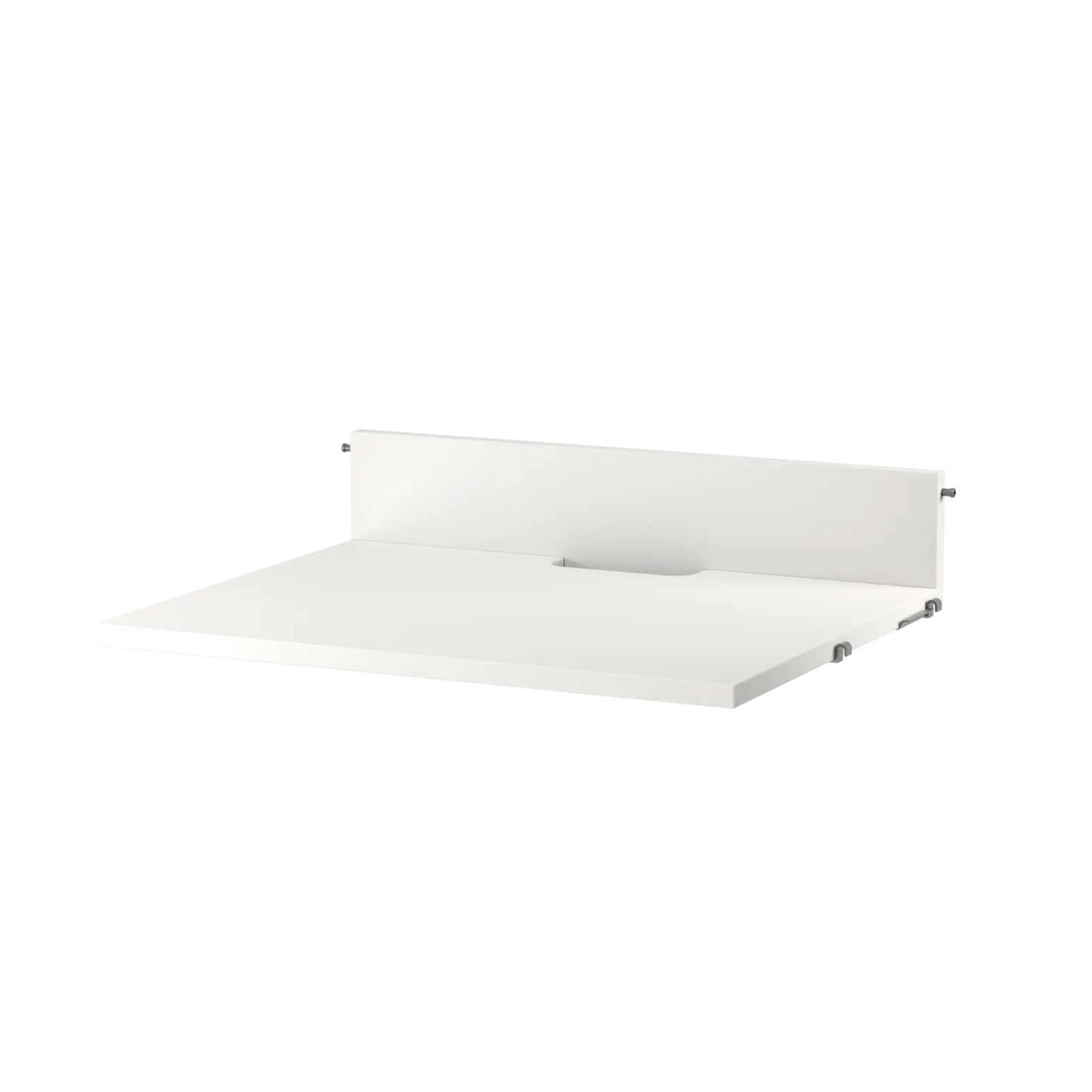 Media shelf - W58 x D47, White - image 3