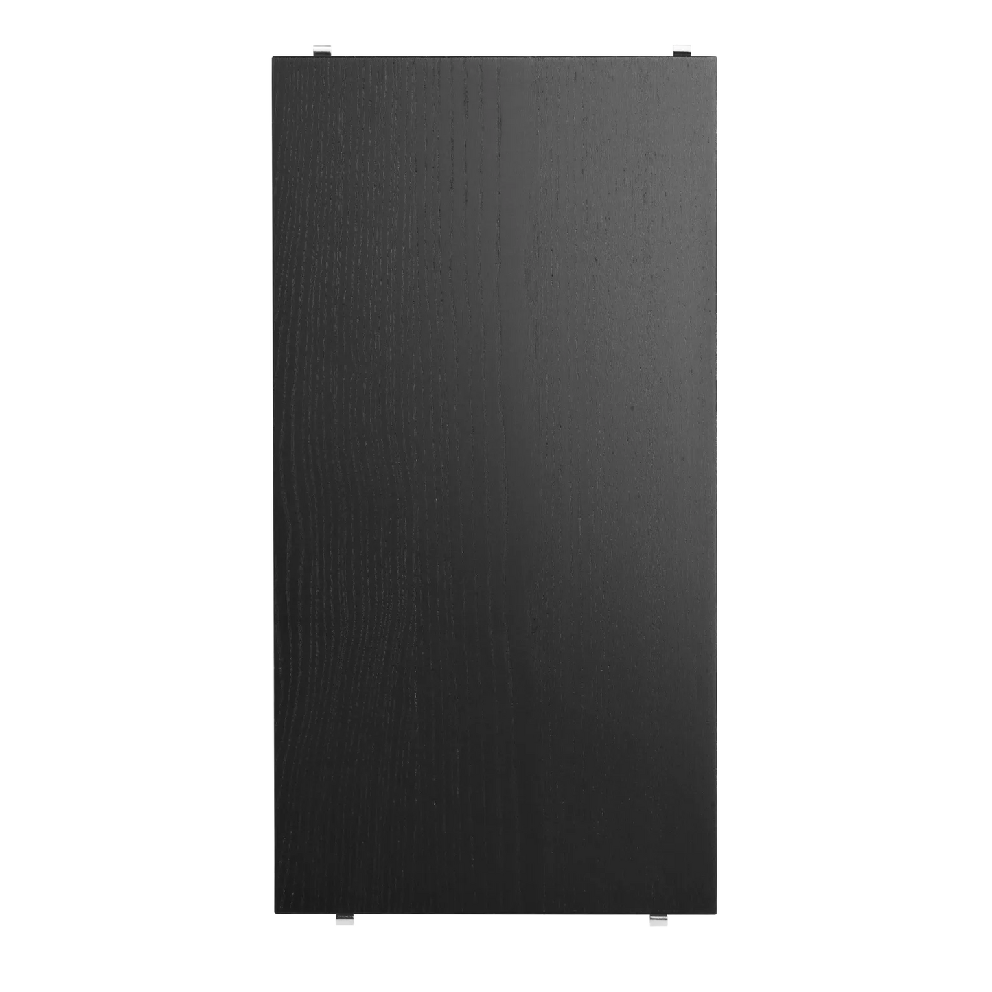 Shelf - W58 x D30, Black stained ash, 3-pack - image 3
