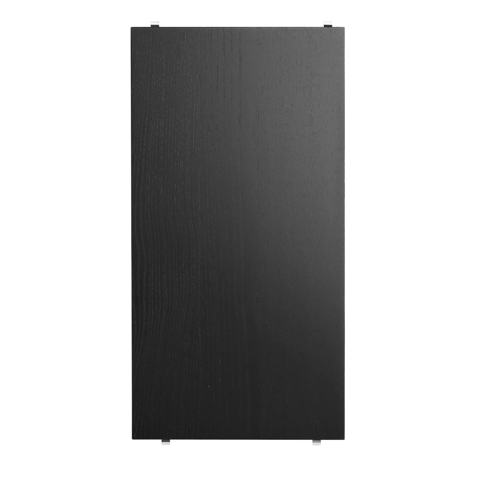 Shelf - W58 x D30, Black stained ash, 3-pack - image 3