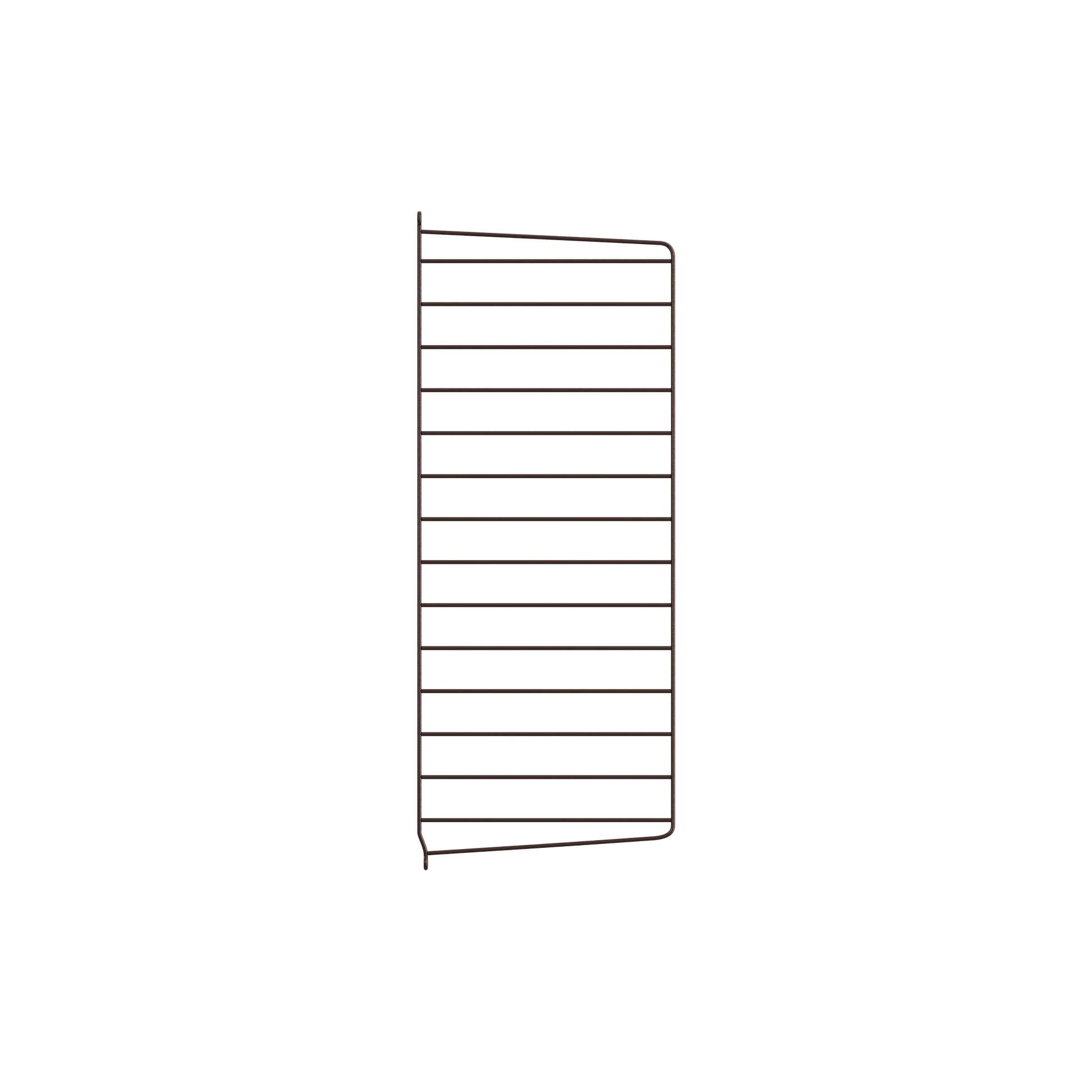 Wall panel - D30 x H75, Dark brown, 1-pack - image 3