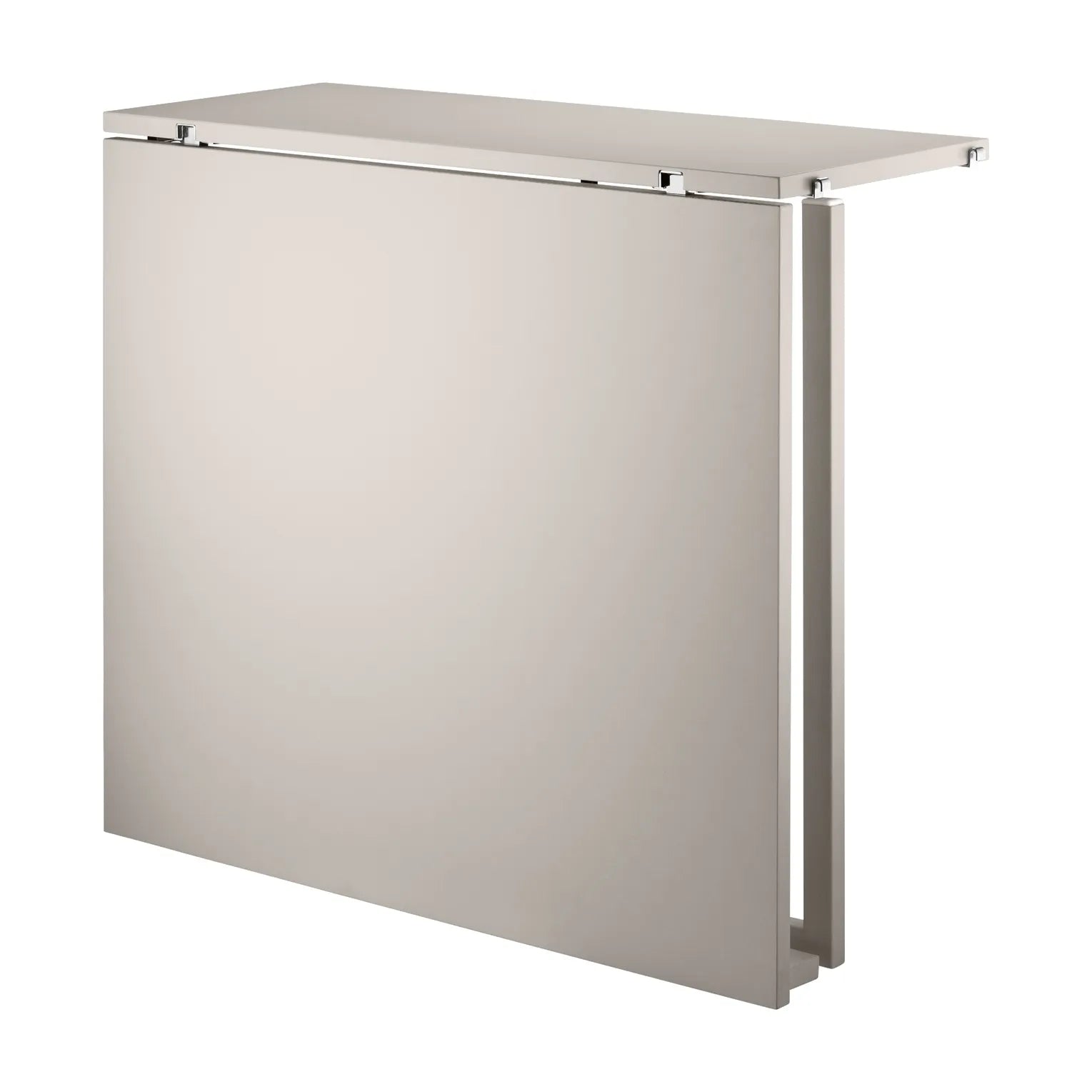 Folding table - W78 x D30 x H71, Beige/Beige - image 4