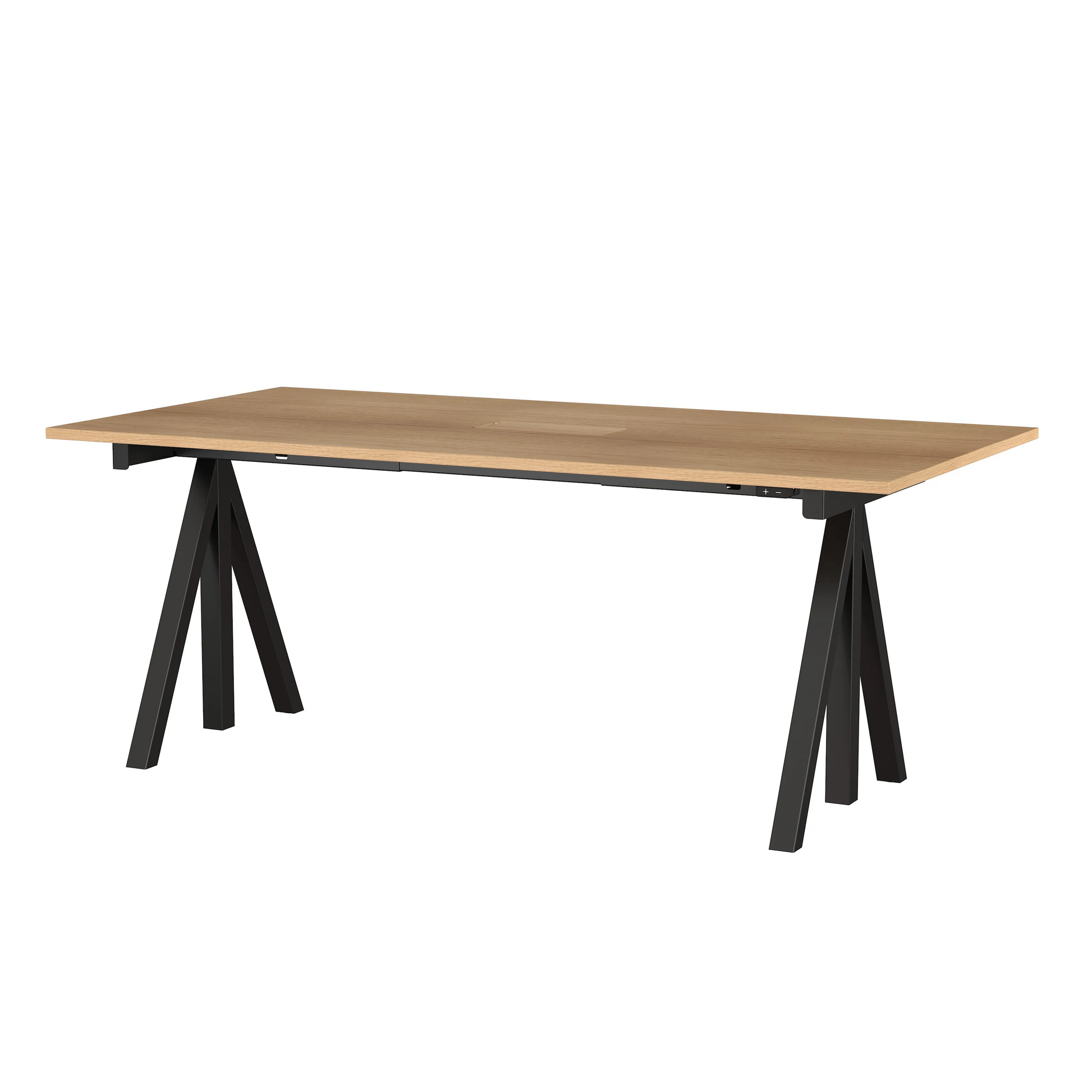 Work desks 180x90 Oak/Black - image 3