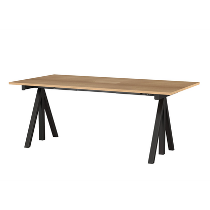 Work desks 180x90 Oak/Black - image 3