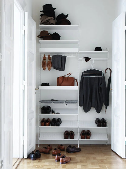 Shoe shelf - W78 x D30 x H10, White - image 2