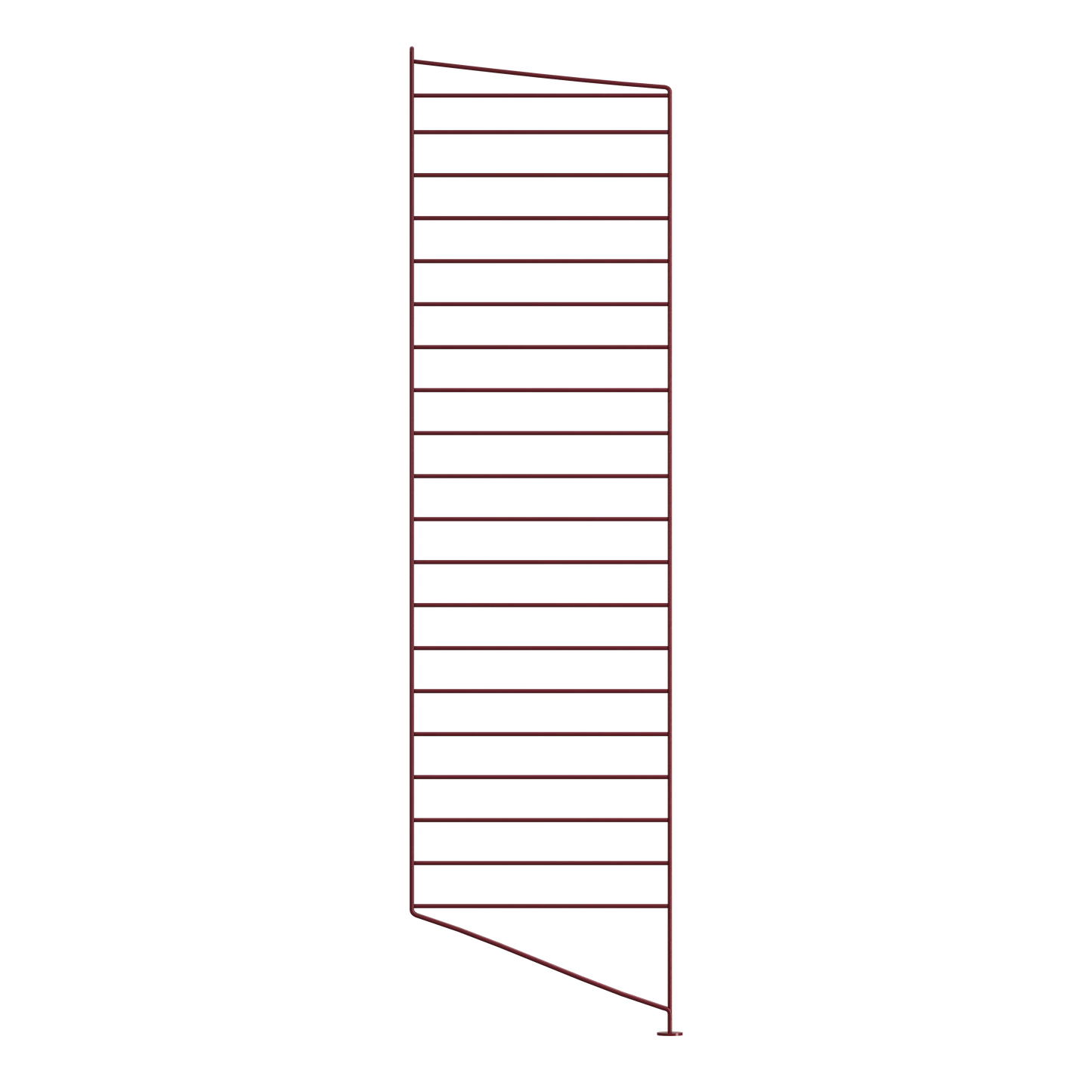 Floor panel - D30 x H115, Dark red, 1-pack - image 4