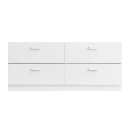 Relief Chest of drawers, low White