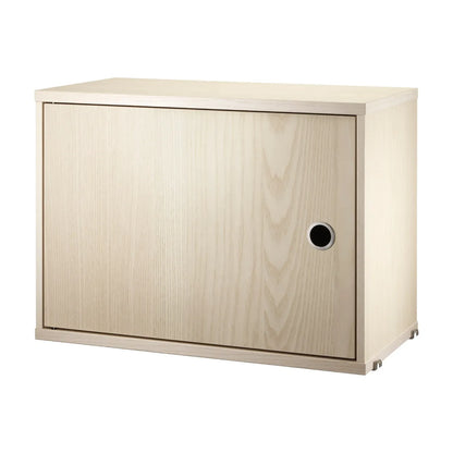 Cabinet with swing door - W58 x D30 x H42, Ash - image 4