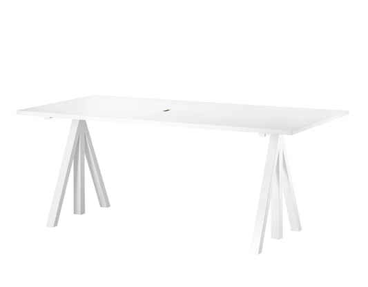 Work desks 180x90 White/White laminate