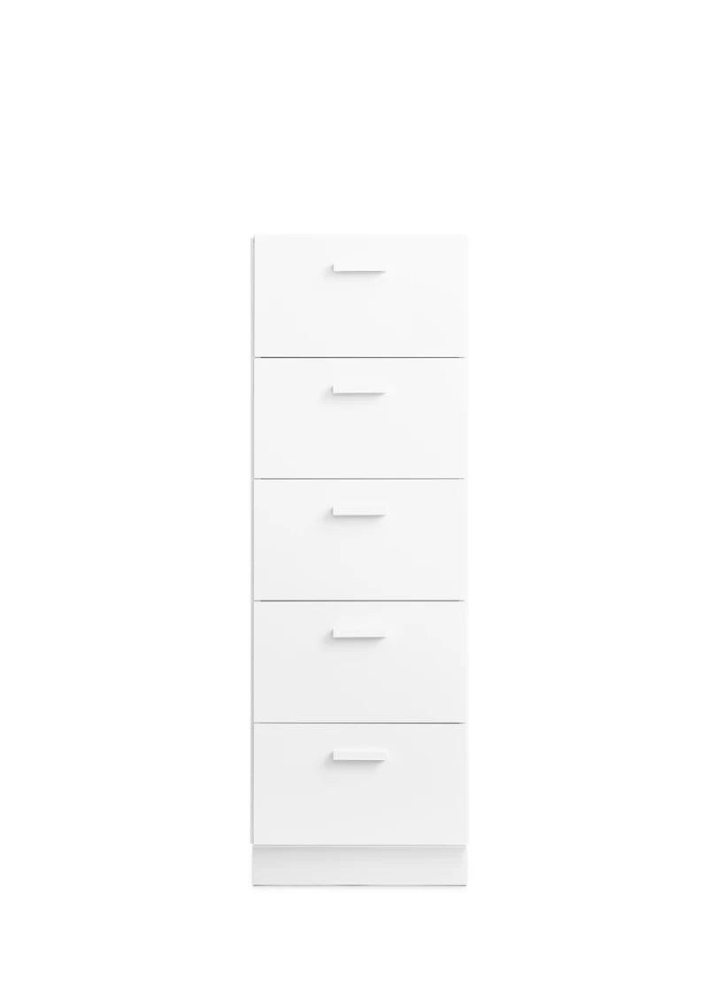Relief Plinth, Wide - Wide, W82 x H6,8, White