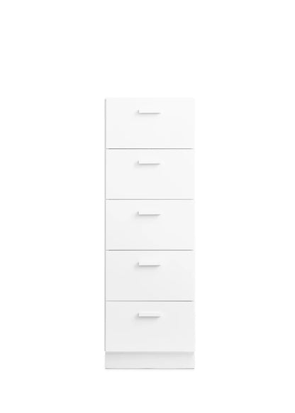 Relief Plinth, Wide - Wide, W82 x H6,8, White