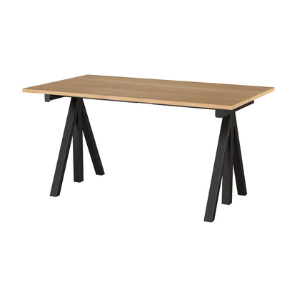 Work desks 140x78 Oak/Black - image 4