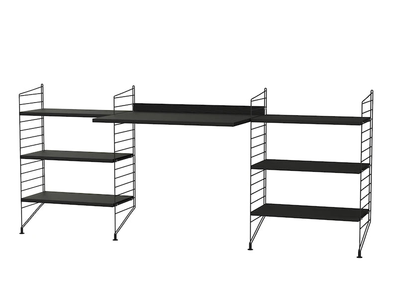 Workspace D Black/Black stained ash