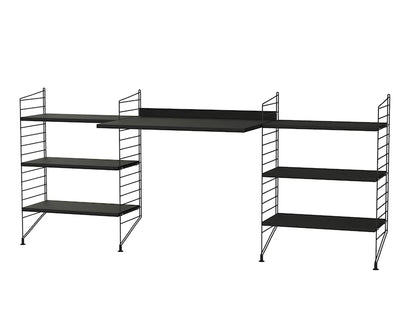 Workspace D Black/Black stained ash