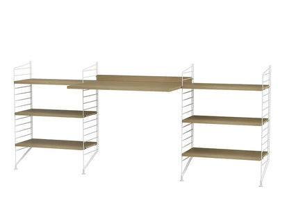 Workspace D White/Oak