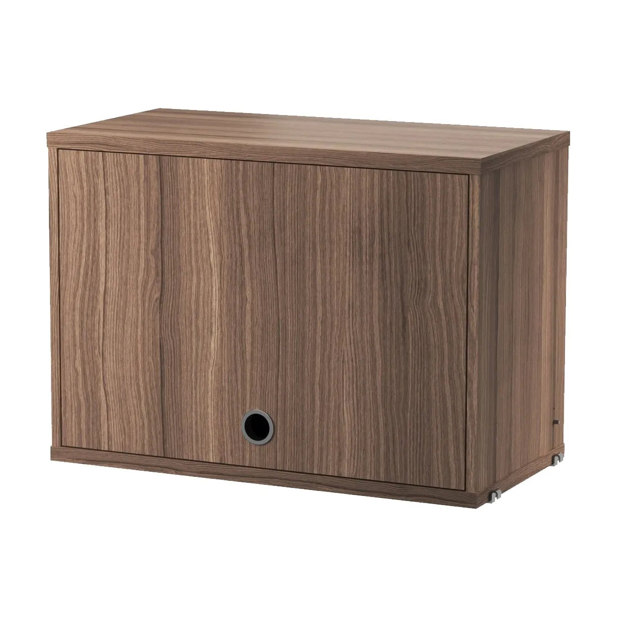 Cabinet with flip door - W58 x D30 x H42, Walnut - image 4