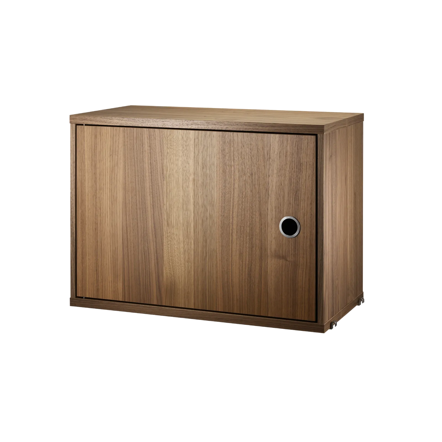 Cabinet with swing door - W58 x D30 x H42, Walnut - image 3