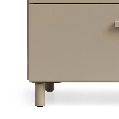 Relief Chest of drawers, low Beige - image 2