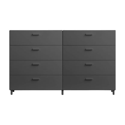 Two wide Relief drawers with legs Grey - image 6
