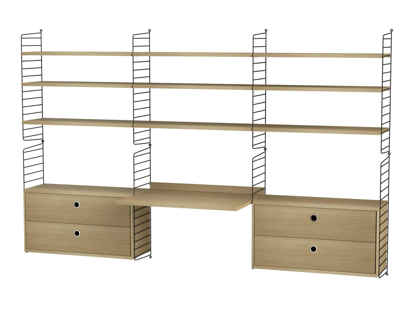 Workspace F Black/Oak - image 3
