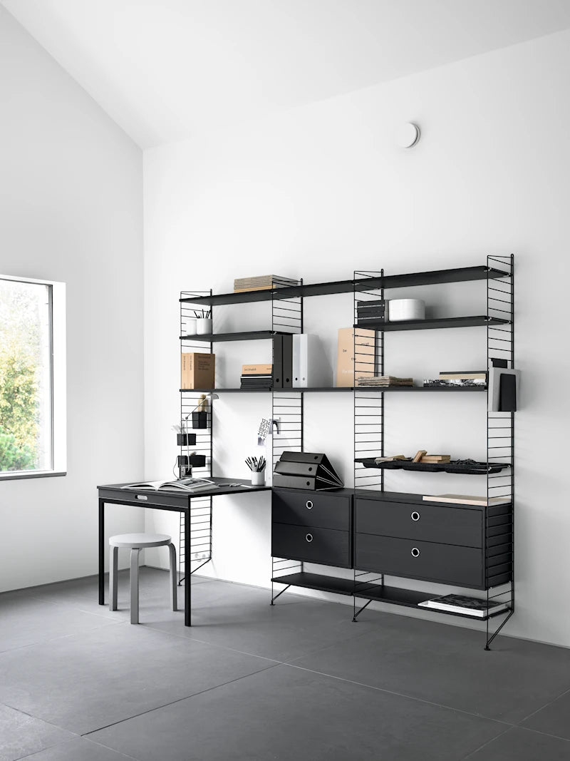 Workspace E Black/Oak