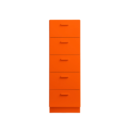 Relief Chest of drawers, tall Orange - image 4