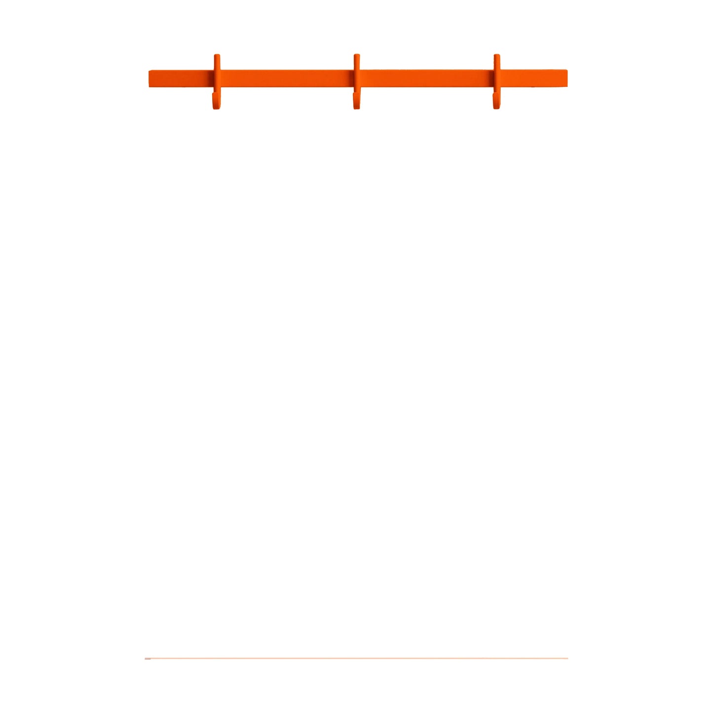 Relief Hook rail, Small - W41, Orange - image 5