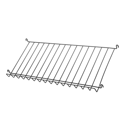 Magazine shelf metal - W78 x D30 x H15, Black - image 3