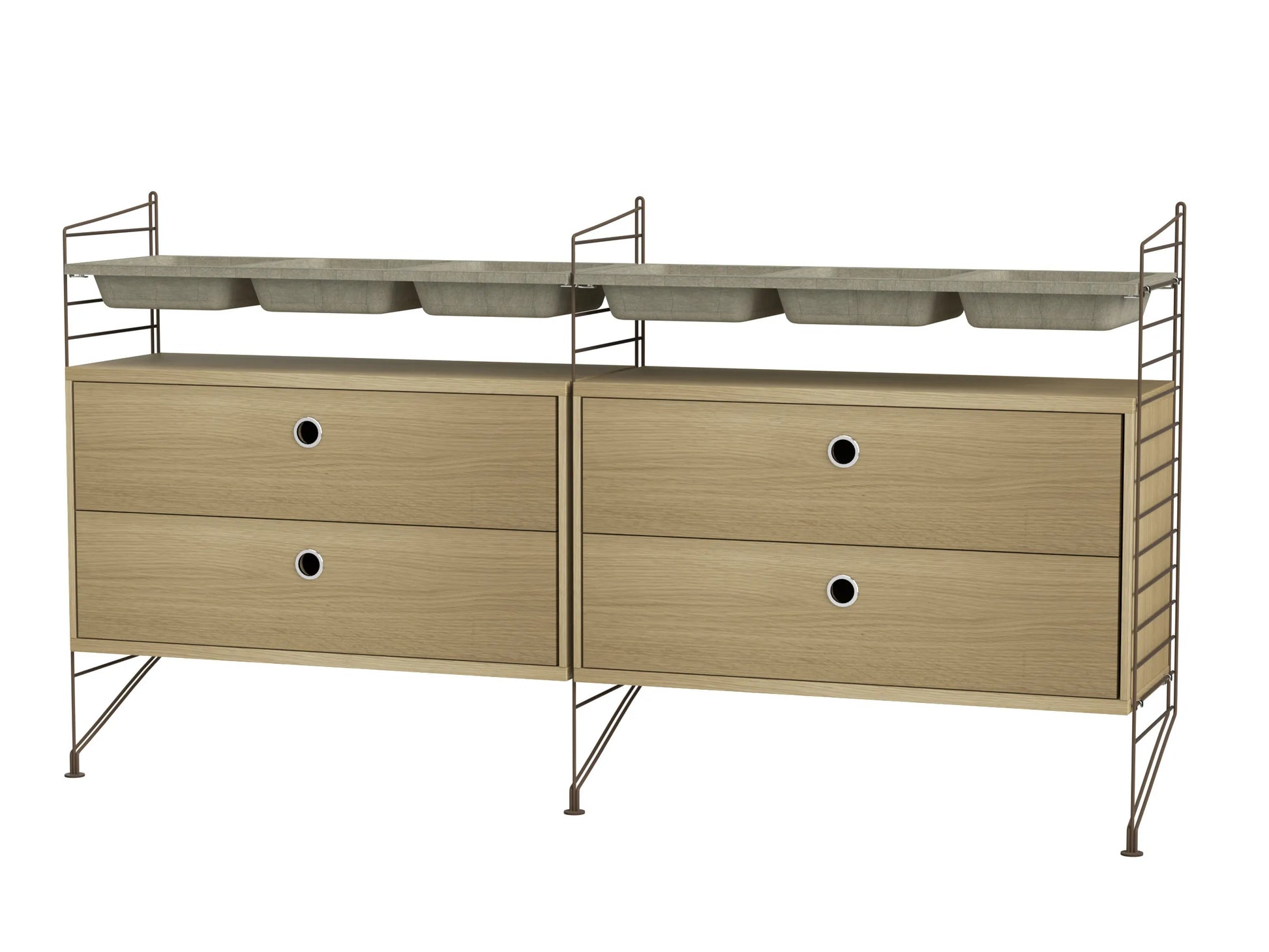Bedroom G Brown/Oak - image 3