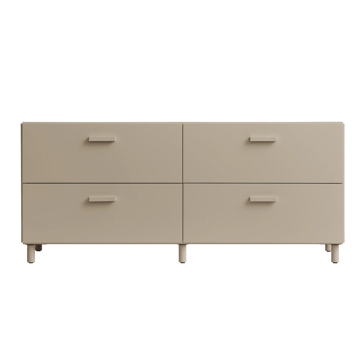 Relief Chest of drawers, low Beige - image 5