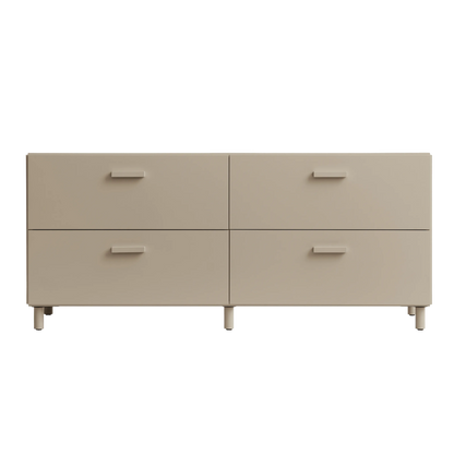 Relief Chest of drawers, low Beige - image 5