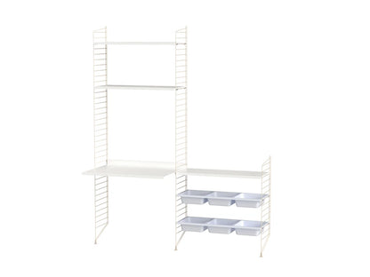 Kids room E Beige/White